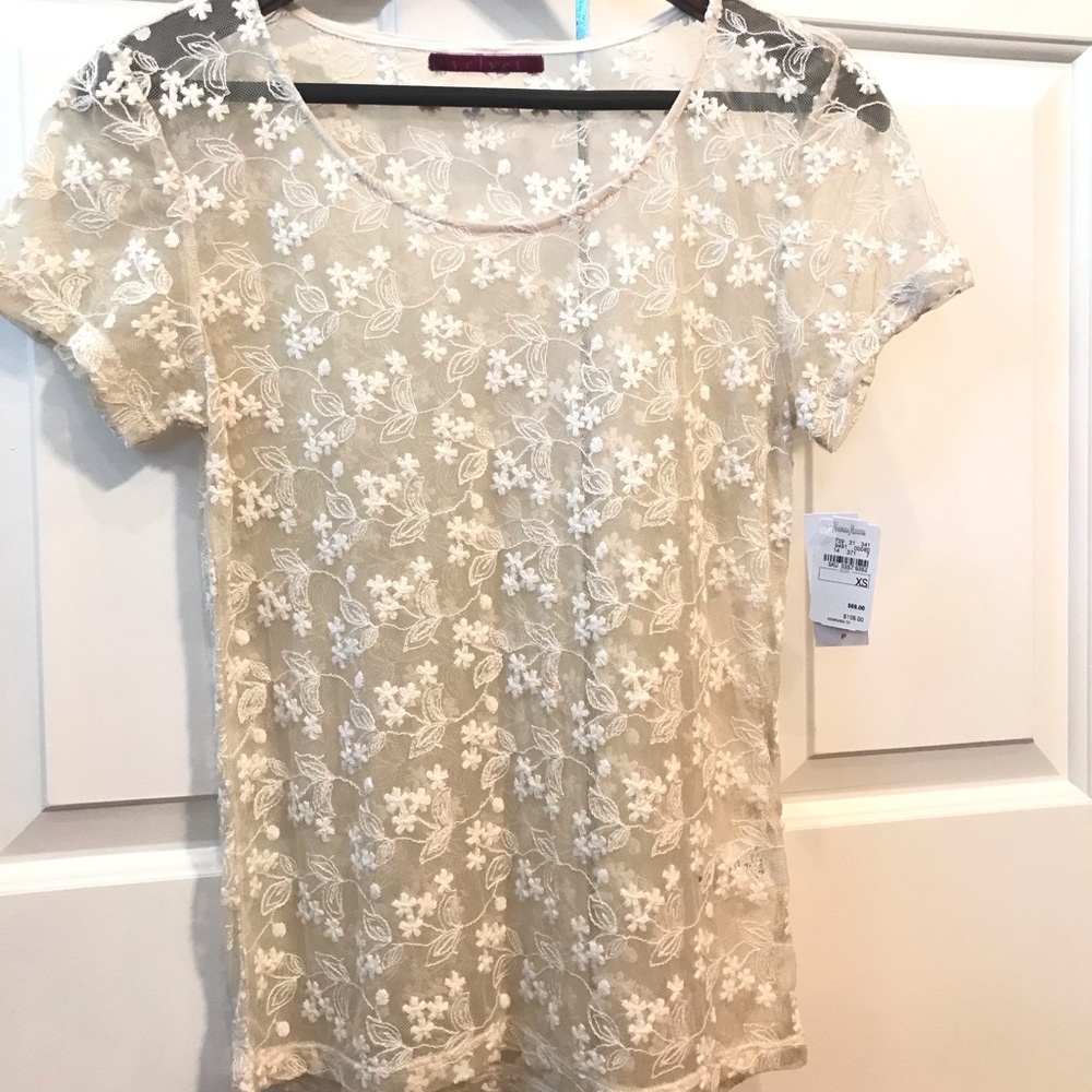 NWT brand new lace top